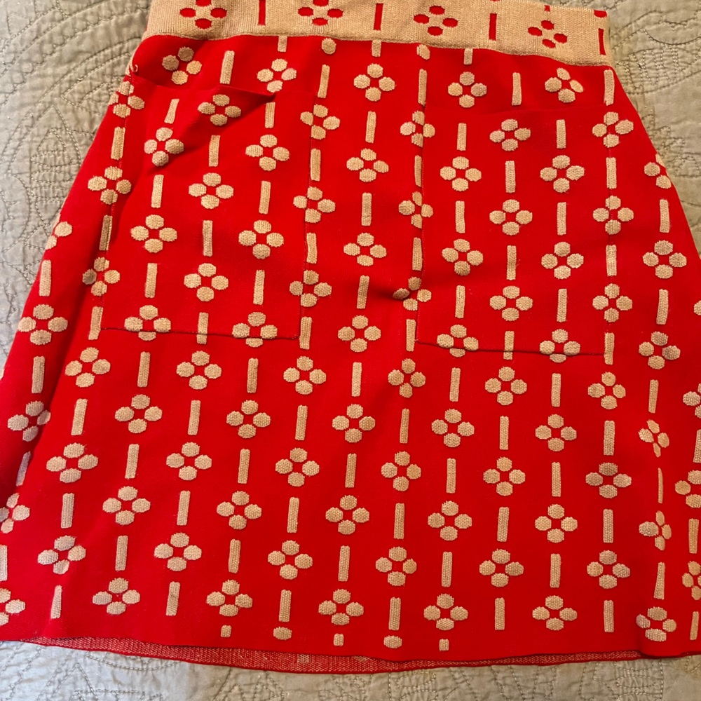 Anthropologie Retro mini skirt
